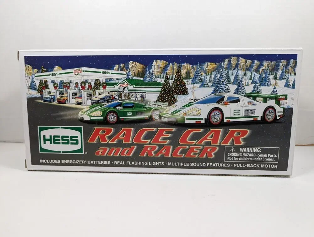 HESS Race Car and Racer 2009 In all original box Only removed for pictures Works